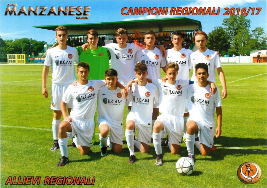 Asd Manzanese Calcio Allievi Regionali